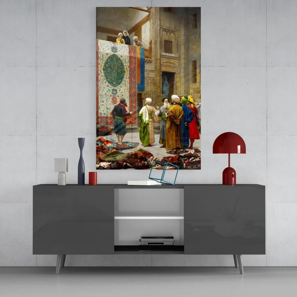 zdy 2047 jean leon gerome glasschilderij