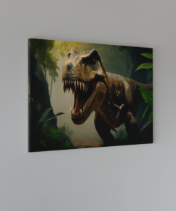ALIVA 1241 tyrannosaurus rex canvas schilderij a