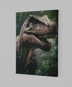 Alternative view of Dinosaurus Canvas Schilderij