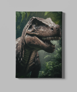 Dinosaurus Canvas Schilderij