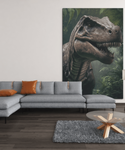 ALIVA 1242 dinosaurus canvas schilderij b