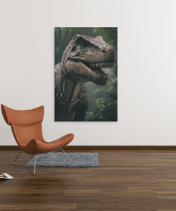ALIVA 1242 dinosaurus canvas schilderij c