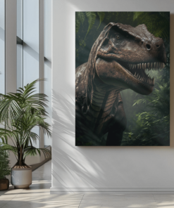 ALIVA 1242 dinosaurus canvas schilderij e