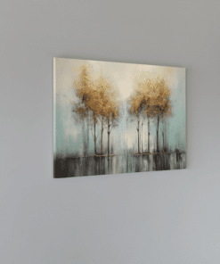 ALIVA 1344 kunst gouden bomen canvas schilderij a