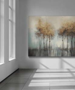 ALIVA 1344 kunst gouden bomen canvas schilderij c