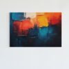 ALIVA 1347 abstracte kleuren olieverf canvas schilderij