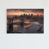 ALIVA 1348 new york city night canvas schilderij