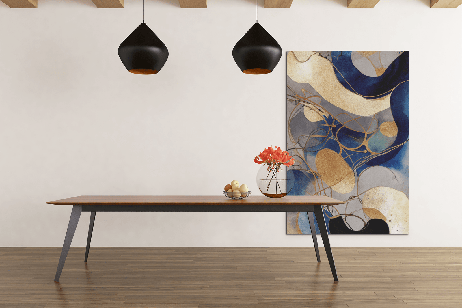 ALIVA 1350 abstracte kunst canvas schilderij b