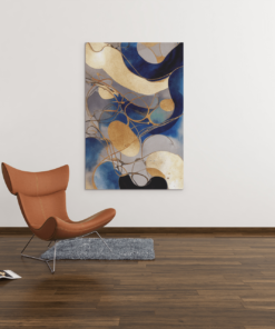 ALIVA 1350 abstracte kunst canvas schilderij c