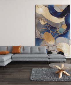 ALIVA 1350 abstracte kunst canvas schilderij d