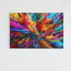 ALIVA 1368 kleuren explosie abstract canvas schilderij