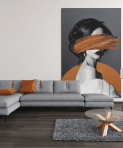 ALIVA 1372 moderne kunst canvas schilderij c