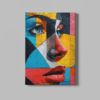ALIVA 1374 kubistische kunst canvas schilderij