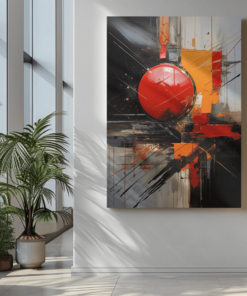 ALIVA 1375 abstract moderne kunst canvas schilderij e