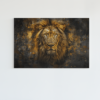 ALIVA 1378 wilde dieren leeuw op canvas