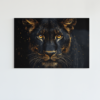 ALIVA 1384 wilde dier panter canvas schilderij a
