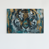 ALIVA 1388 tijger abstract canvas schilderij
