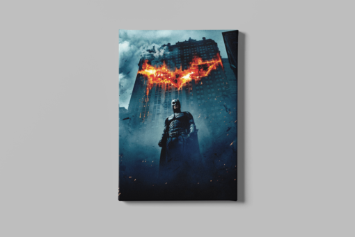 ALIVA 1391 batman abstract portret canvas schilderij