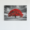 ALIVA 1395 rode boom canvas schilderij