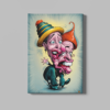 ALIVA 1396 cartoon canvas schilderij