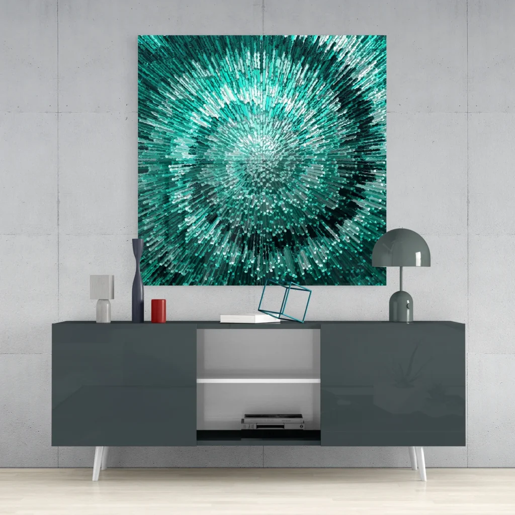 KGLS 7004 groene spiral glasschildrij
