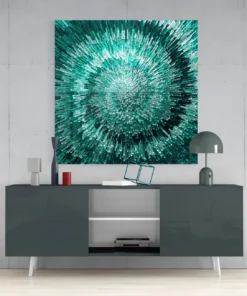 KGLS 7004 groene spiral glasschildrij