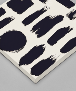 OEFE 1212 abstracte vormen canvas schilderij d