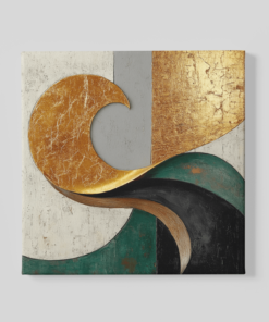 Abstracte Kunst Vierkant Schilderij