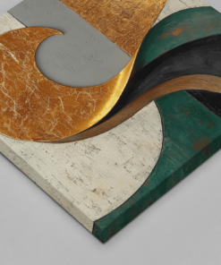 OEFE 1220 abstracte kunst vierkant schilderij d