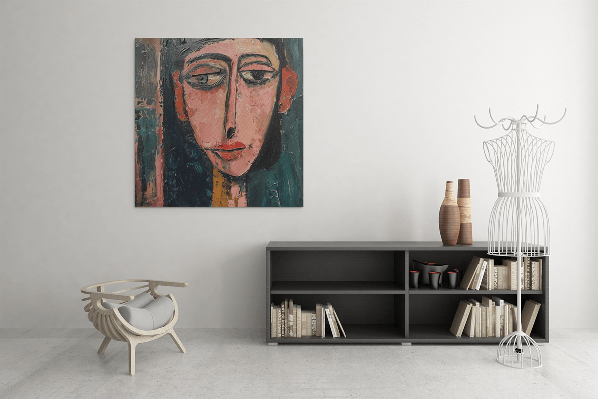 OEFE 1221 olieverf kunst canvas schilderij c