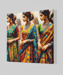Alternative view of Vrouwen Canvas Schilderij