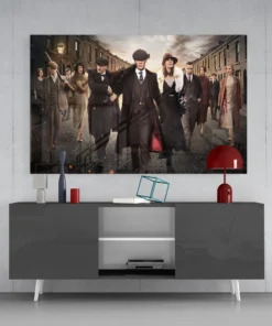 ZDY 1016 peaky blinders thomas shelby glasschilderij