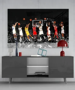 ZDY 2050 nba all star glasschilderij