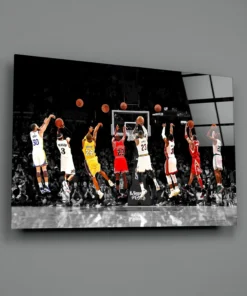 ZDY 2050 a nba all star glasschilderij