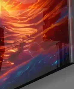 Alternative view of Glasschilderij Phoenix