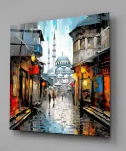 Alternative view of Istanbul Glasschilderij