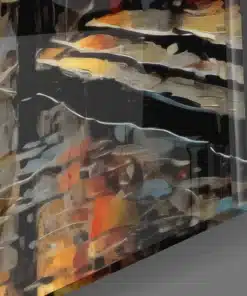 Istanbul Glasschilderij - Afbeelding 3