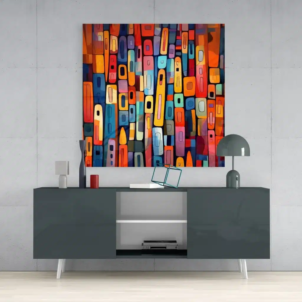 sdn 3069 modern art glasschilderij