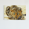 ALIVA 1402 gouden cheetah canvas schilderij