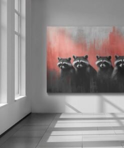 ALIVA 1410 wasberen canvas schilderij b