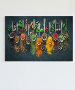 Kruiden Specerijen Canvas Schilderij