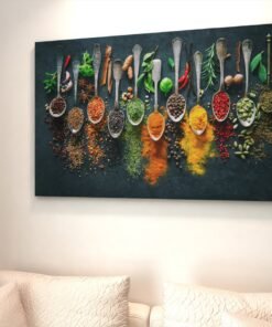Kruiden Specerijen Canvas Schilderij - Afbeelding 4