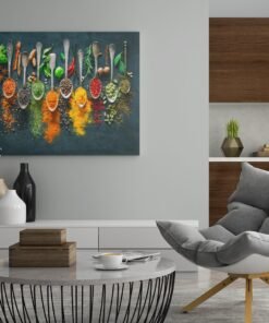 Kruiden Specerijen Canvas Schilderij - Afbeelding 3