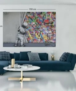 ALIVA-1412-graffiti-art-banksy-canvas-schilderij-g