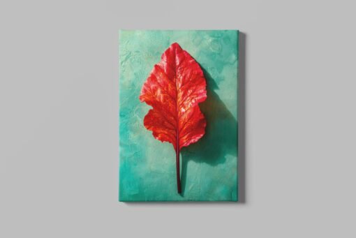 Herfstblad Canvas Schilderij