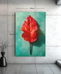 herfstblad-abstract-canvas-schilderij-c