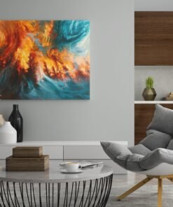 ALIVA 1434 brand canvas schilderij b