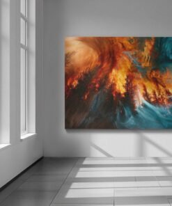 ALIVA 1434 brand canvas schilderij d