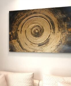 ALIVA 1438 canvas schilderij abstracte wervelingen b