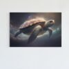 ALIVA 1440 zeeschildpad canvas schilderij
